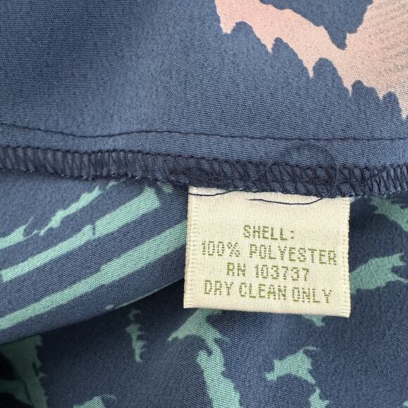 Donna Morgan Blue and Red Maxi Dress - Picture 13 of 14